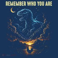 T-Rex Chicken Evolution Remember Who You Are T-Shirt thumb 7