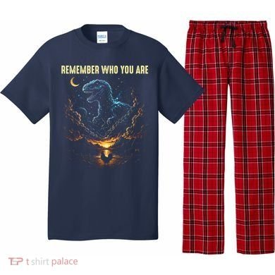 T-Rex Chicken Evolution Remember Who You Are Pajama Set