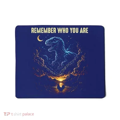 T-Rex Chicken Evolution Remember Who You Are Mousepad