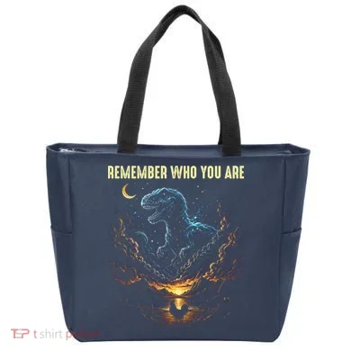 T-Rex Chicken Evolution Remember Who You Are Tote Bag