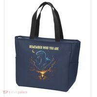 T-Rex Chicken Evolution Remember Who You Are Tote Bag thumb 3