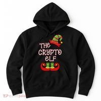 The Crypto Elf Funny Family Matching Christmas Hoodie thumb 0