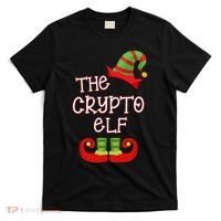 The Crypto Elf Funny Family Matching Christmas T-Shirt thumb 0