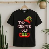 The Crypto Elf Funny Family Matching Christmas T-Shirt thumb 2