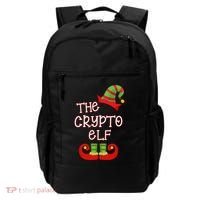 The Crypto Elf Funny Family Matching Christmas Backpack thumb 0