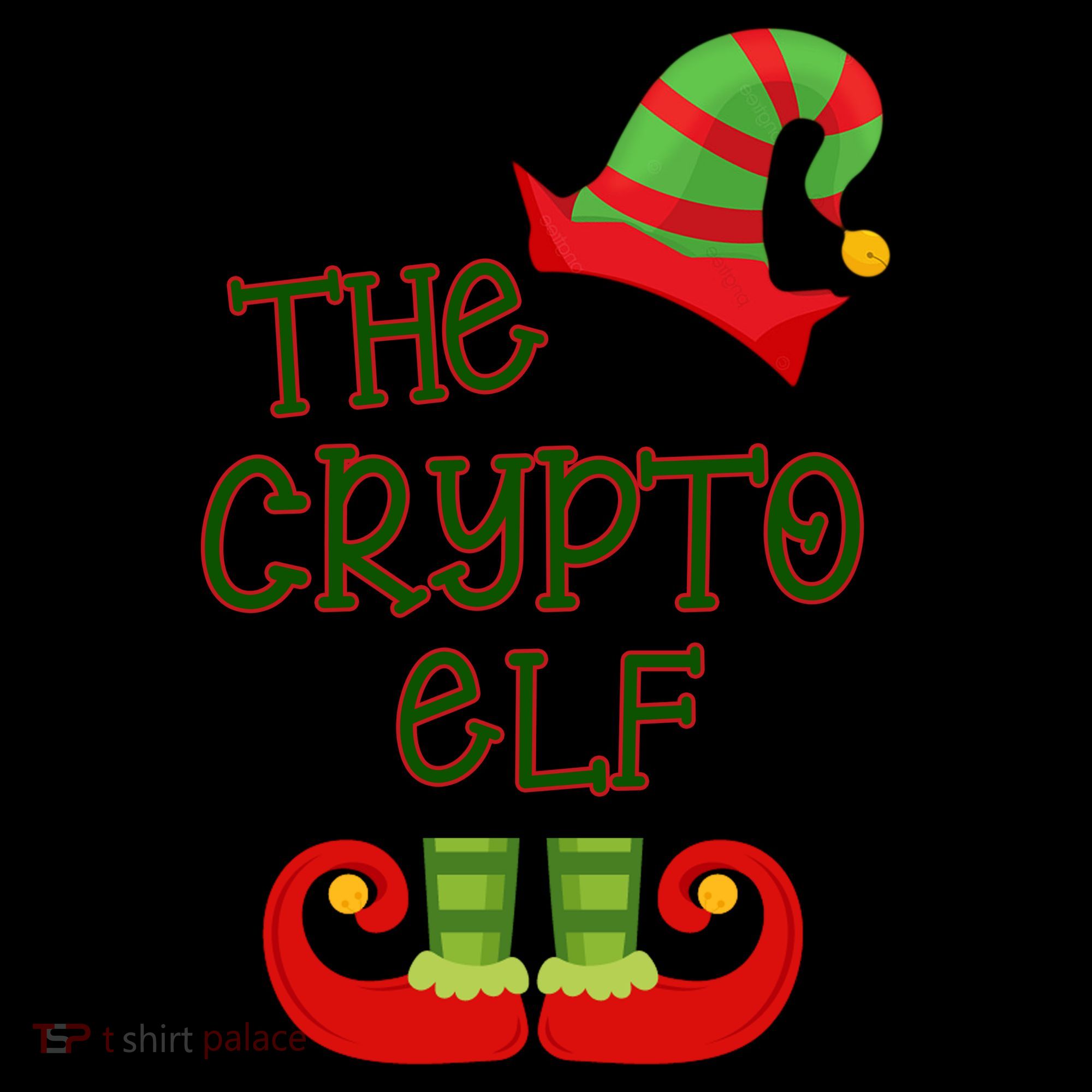 The Crypto Elf Funny Family Matching Christmas Coffee Mug