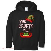 The Crypto Elf Funny Family Matching Christmas Toddler Hoodie thumb 0