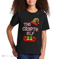 The Crypto Elf Funny Family Matching Christmas Kids T-Shirt thumb 2