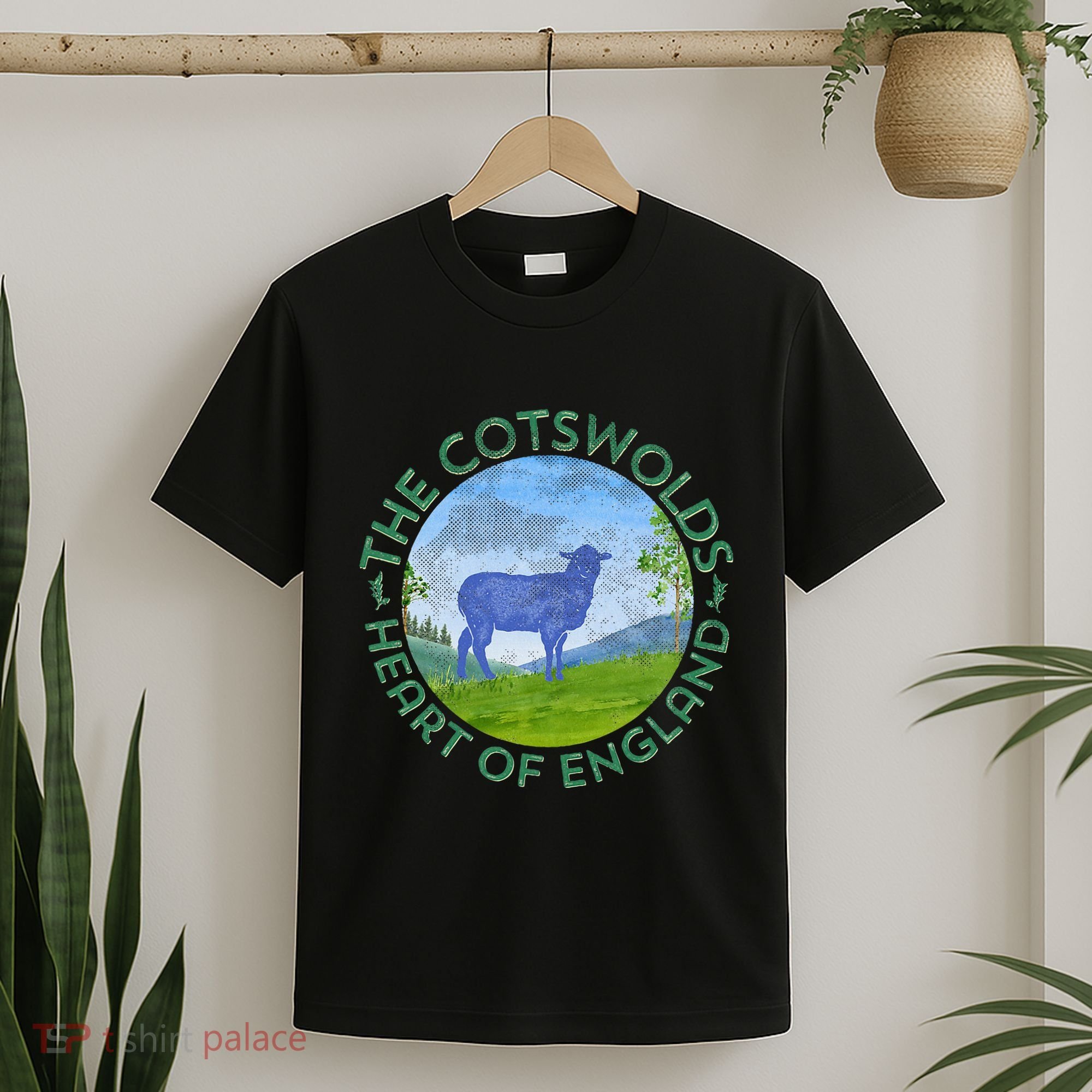 The Cotswolds England Uk S.H.E.E.P Women Gardeners T-Shirt