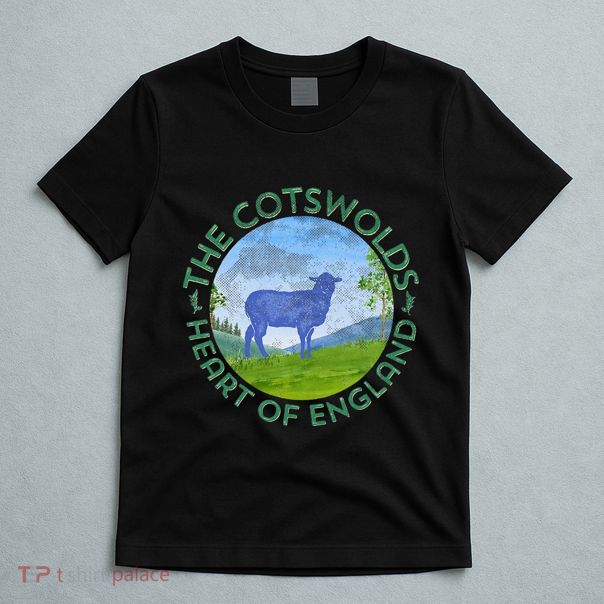 The Cotswolds England Uk S.H.E.E.P Women Gardeners T-Shirt