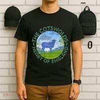 The Cotswolds England Uk S.H.E.E.P Women Gardeners T-Shirt thumb 6