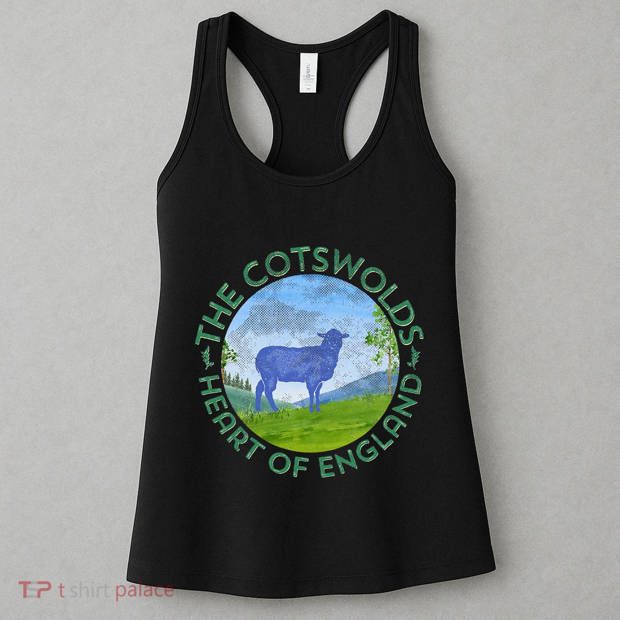 The Cotswolds England Uk S.H.E.E.P Women Gardeners Women's Tank Top