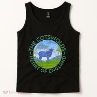 The Cotswolds England Uk S.H.E.E.P Women Gardeners Tank Top thumb 2