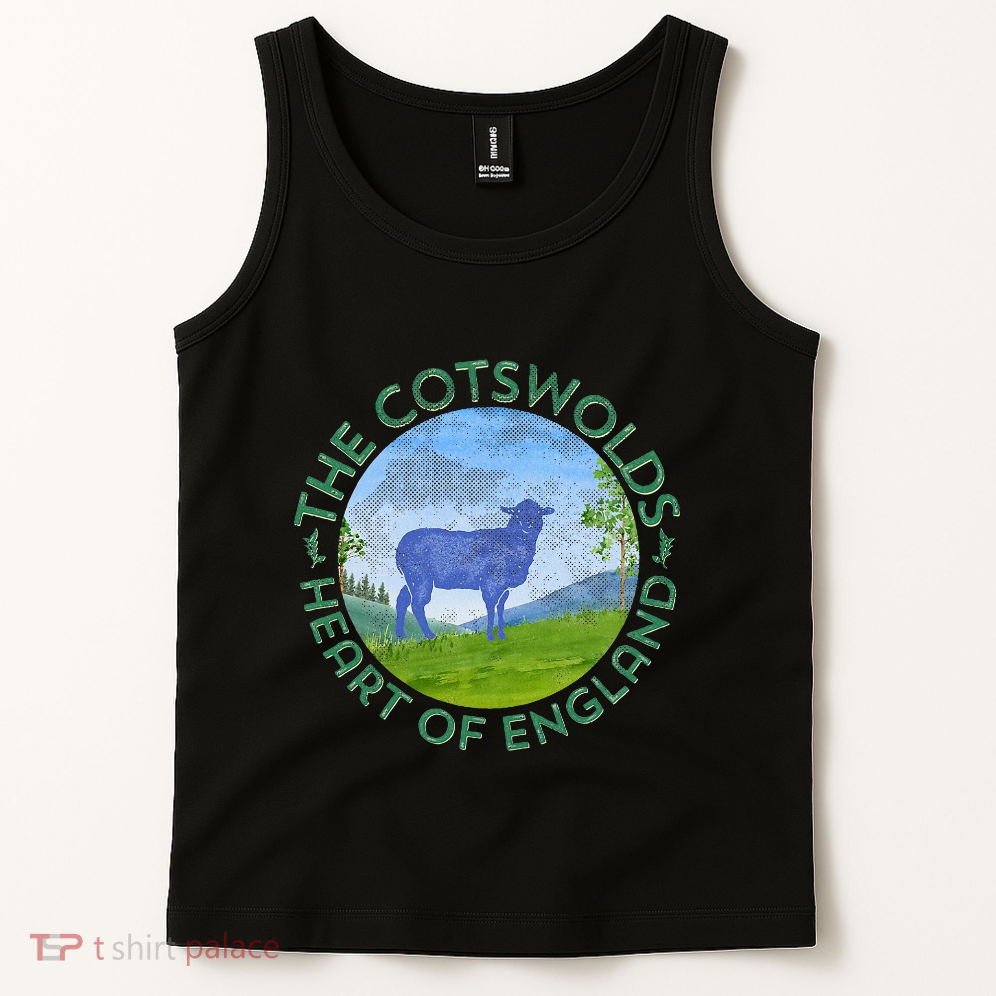 The Cotswolds England Uk S.H.E.E.P Women Gardeners Tank Top
