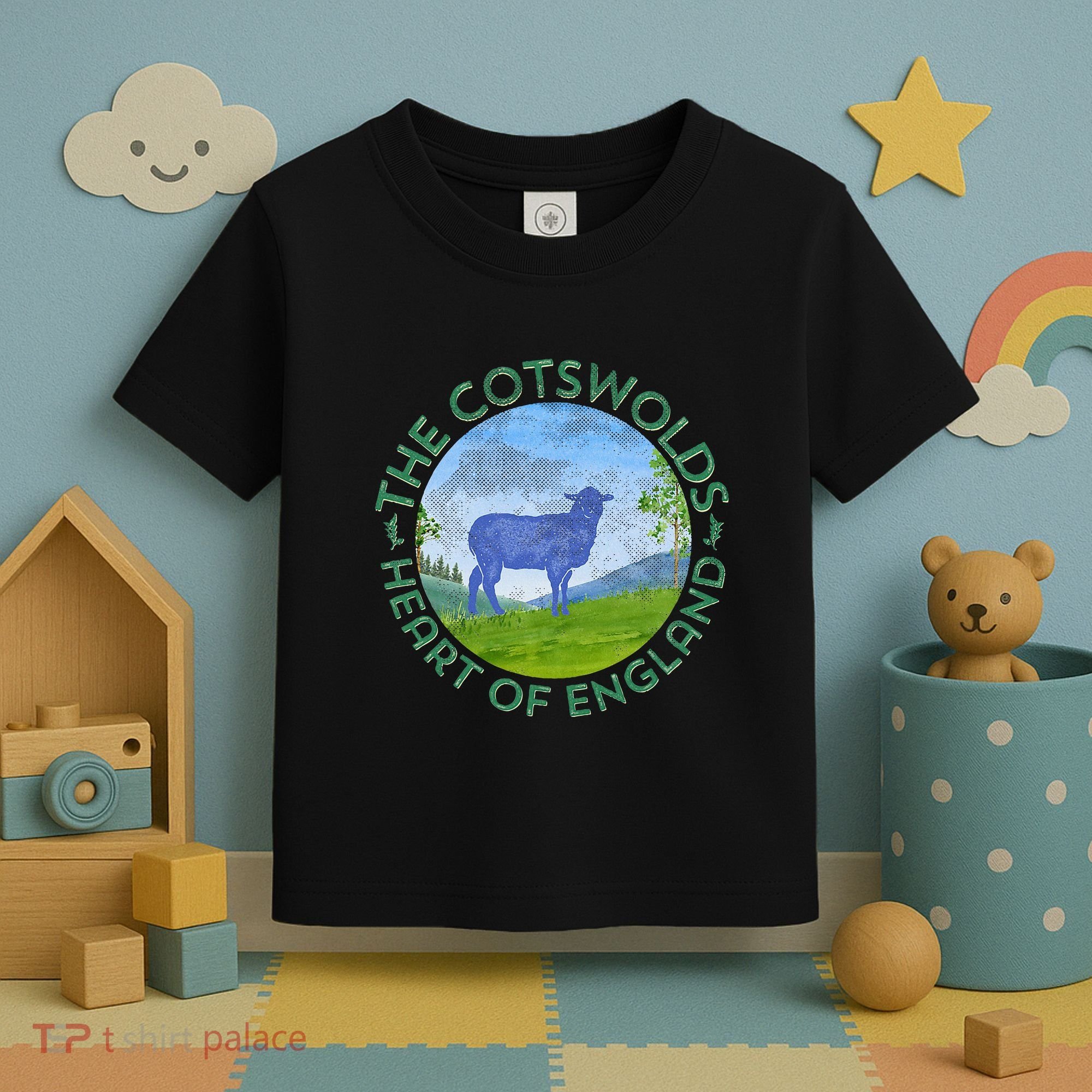 The Cotswolds England Uk S.H.E.E.P Women Gardeners Toddler T-Shirt