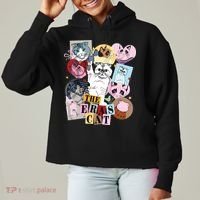 The Cat Eras In My Cat Mom Era Cat Lover Ladies Heavyweight Boxy Pullover Hoodie thumb 0