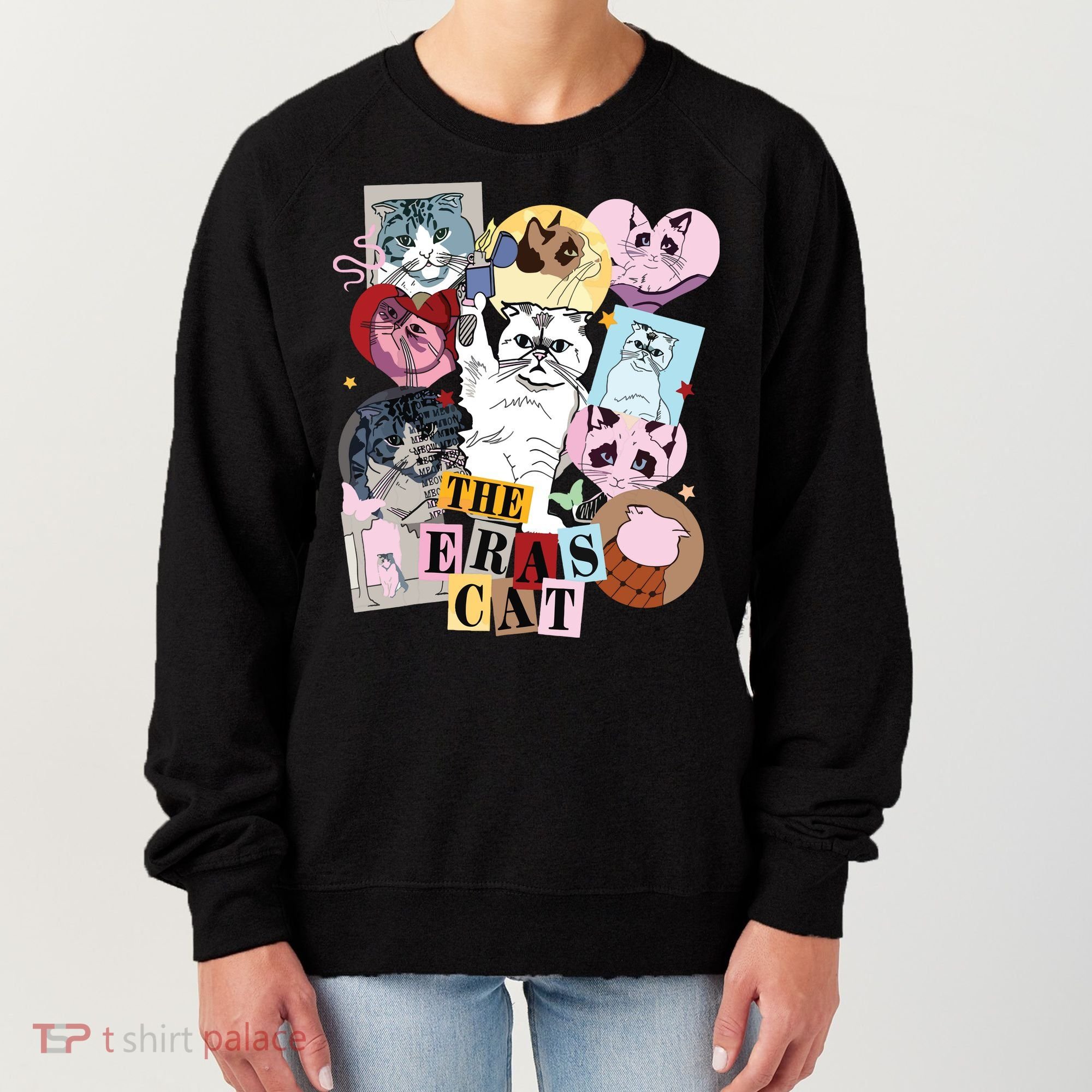 The Cat Eras In My Cat Mom Era Cat Lover Women's Sweatshirt