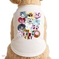 The Cat Eras In My Cat Mom Era Cat Lover Doggie Tank thumb 0