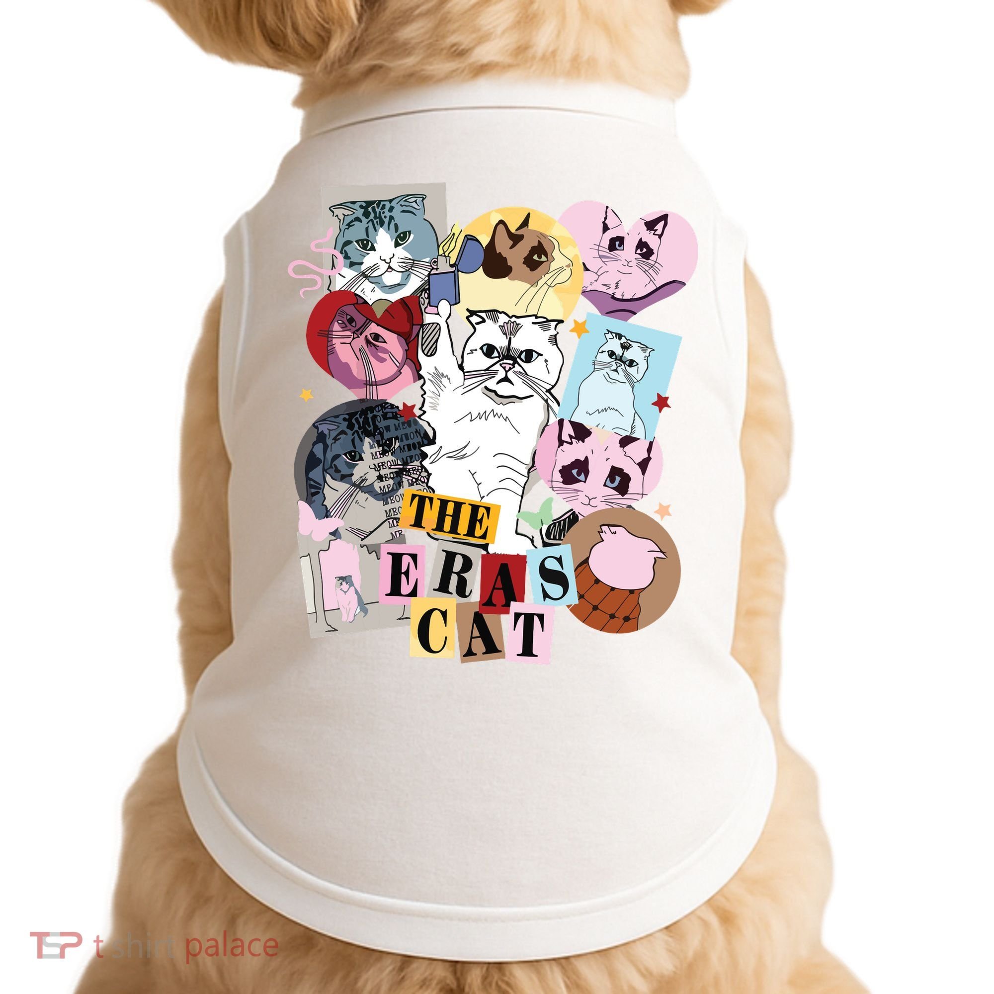 The Cat Eras In My Cat Mom Era Cat Lover Doggie Tank