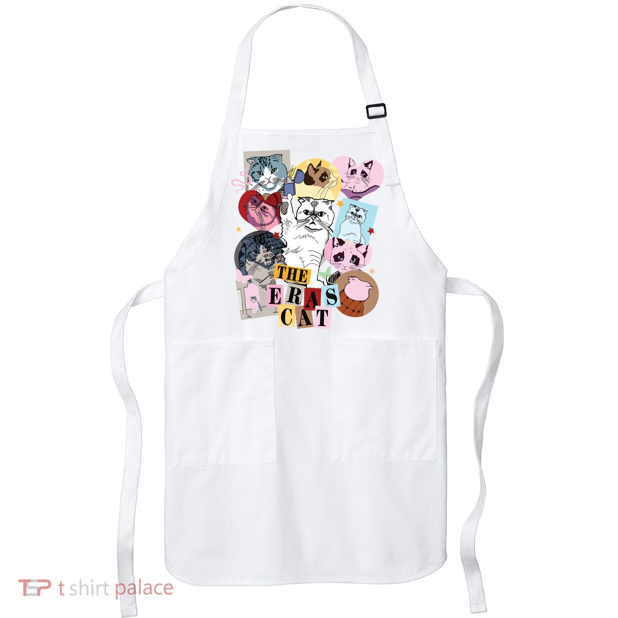 The Cat Eras In My Cat Mom Era Cat Lover Apron