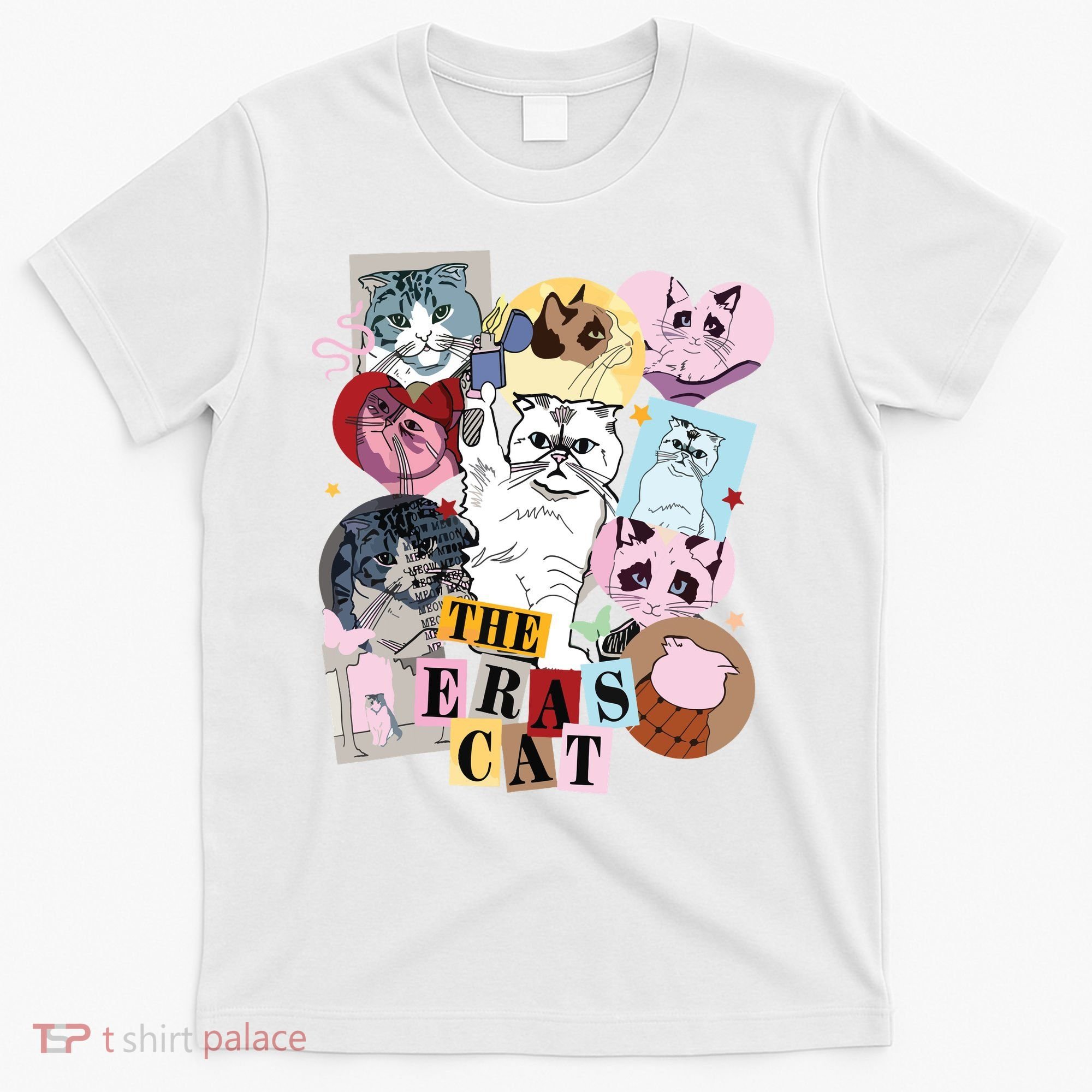 The Cat Eras In My Cat Mom Era Cat Lover T-Shirt