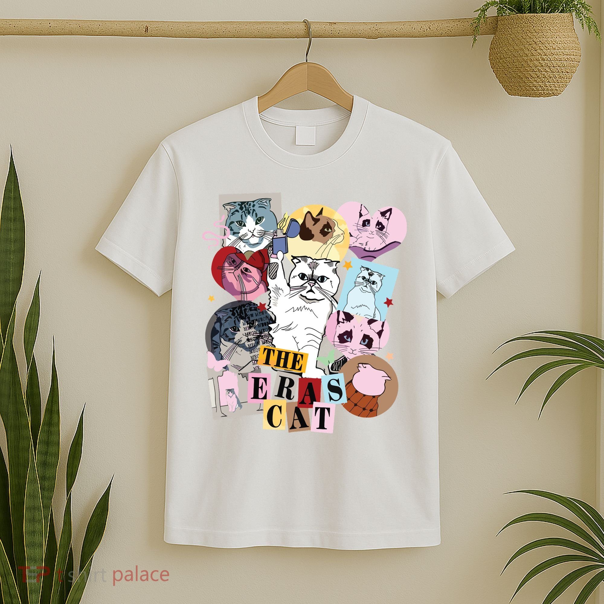 The Cat Eras In My Cat Mom Era Cat Lover T-Shirt