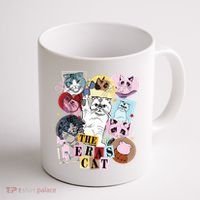 The Cat Eras In My Cat Mom Era Cat Lover Coffee Mug thumb 1