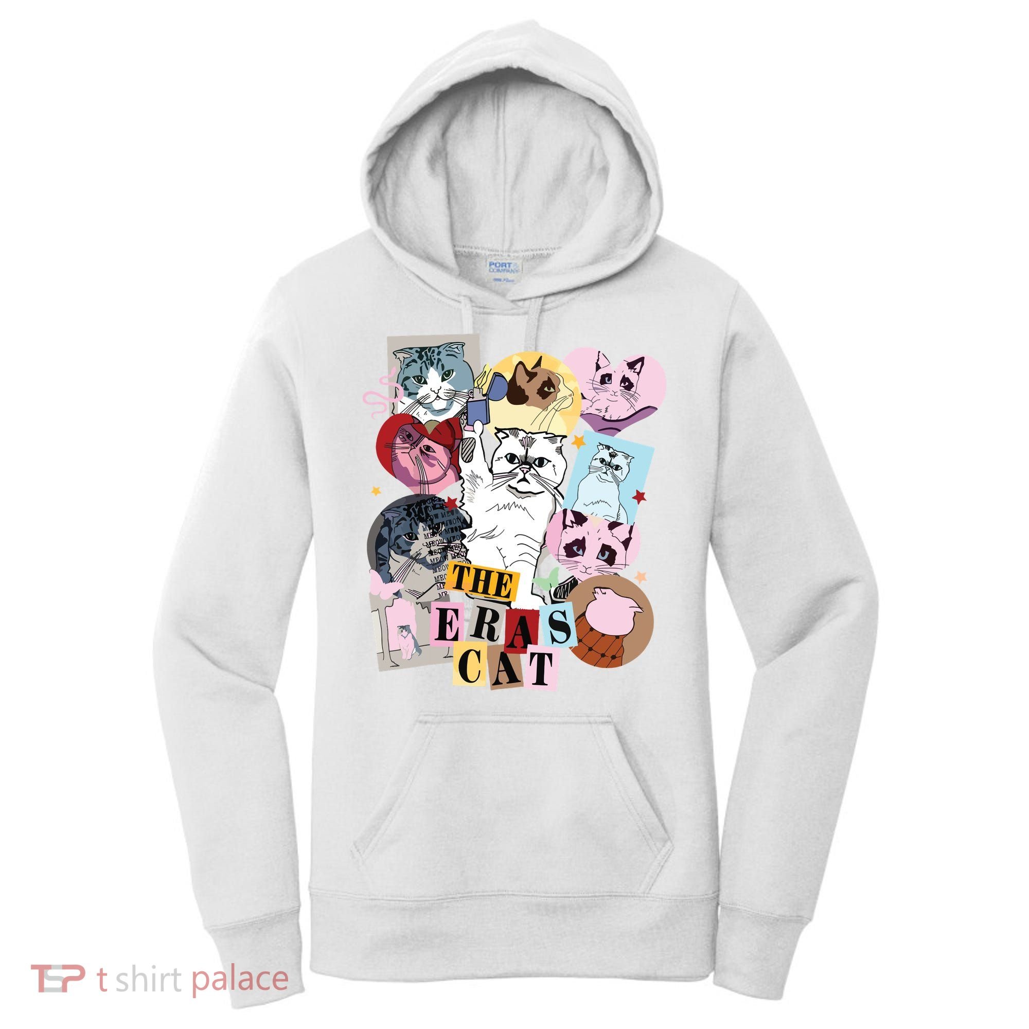 The Cat Eras In My Cat Mom Era Cat Lover Women's Hoodie