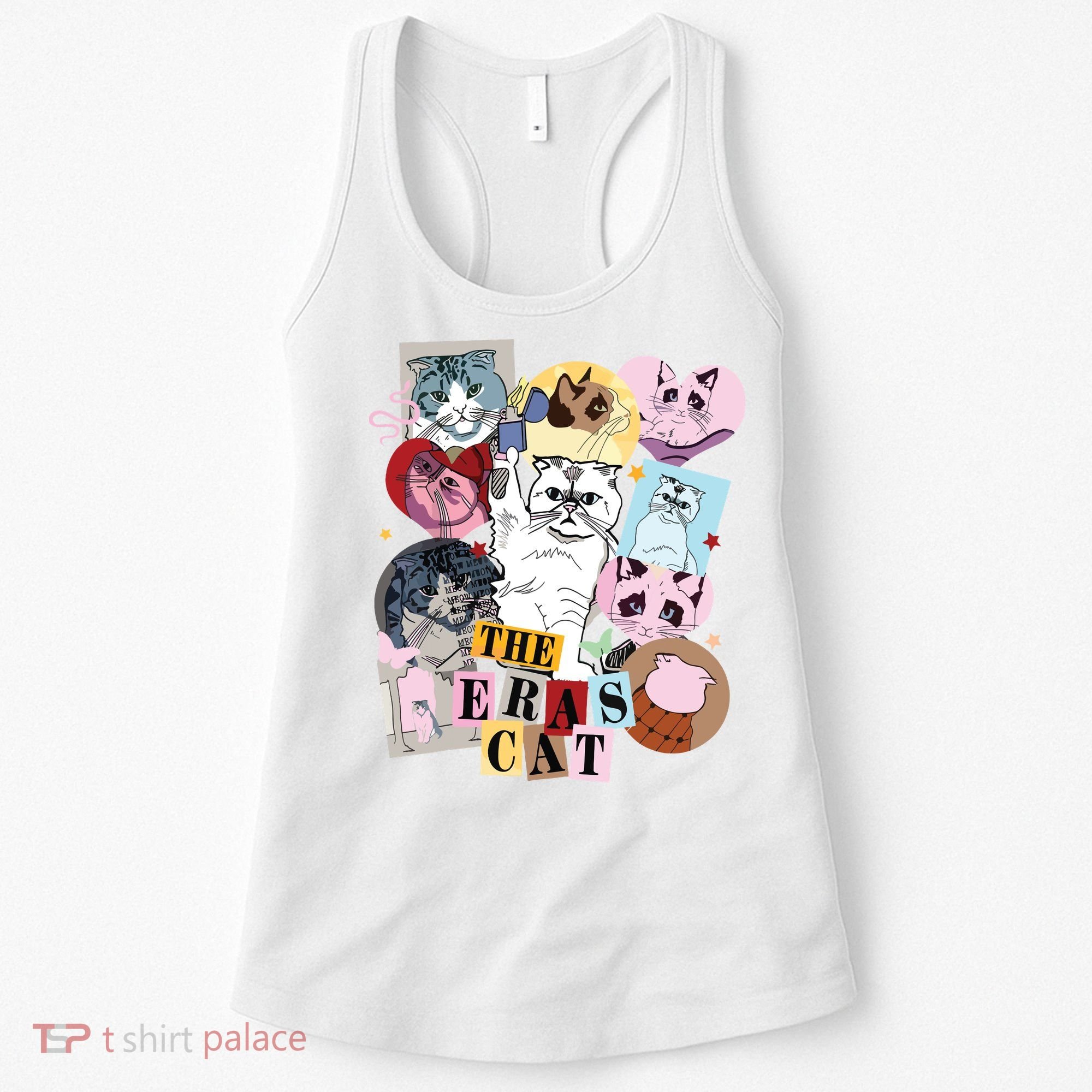 The Cat Eras In My Cat Mom Era Cat Lover Women's Tank Top