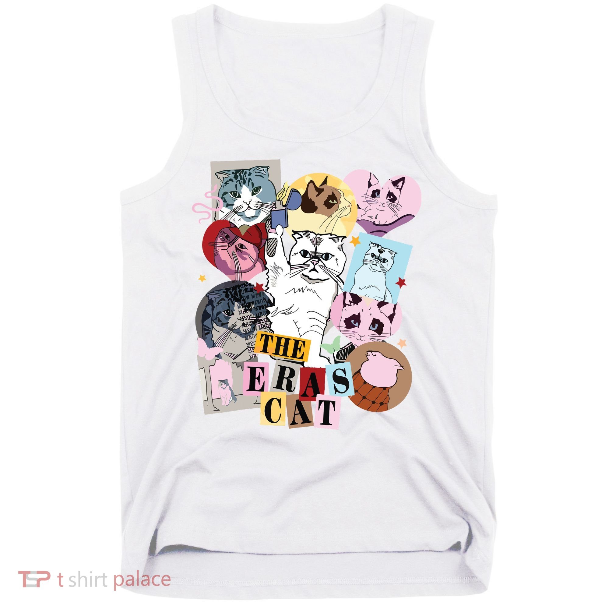 The Cat Eras In My Cat Mom Era Cat Lover Tank Top