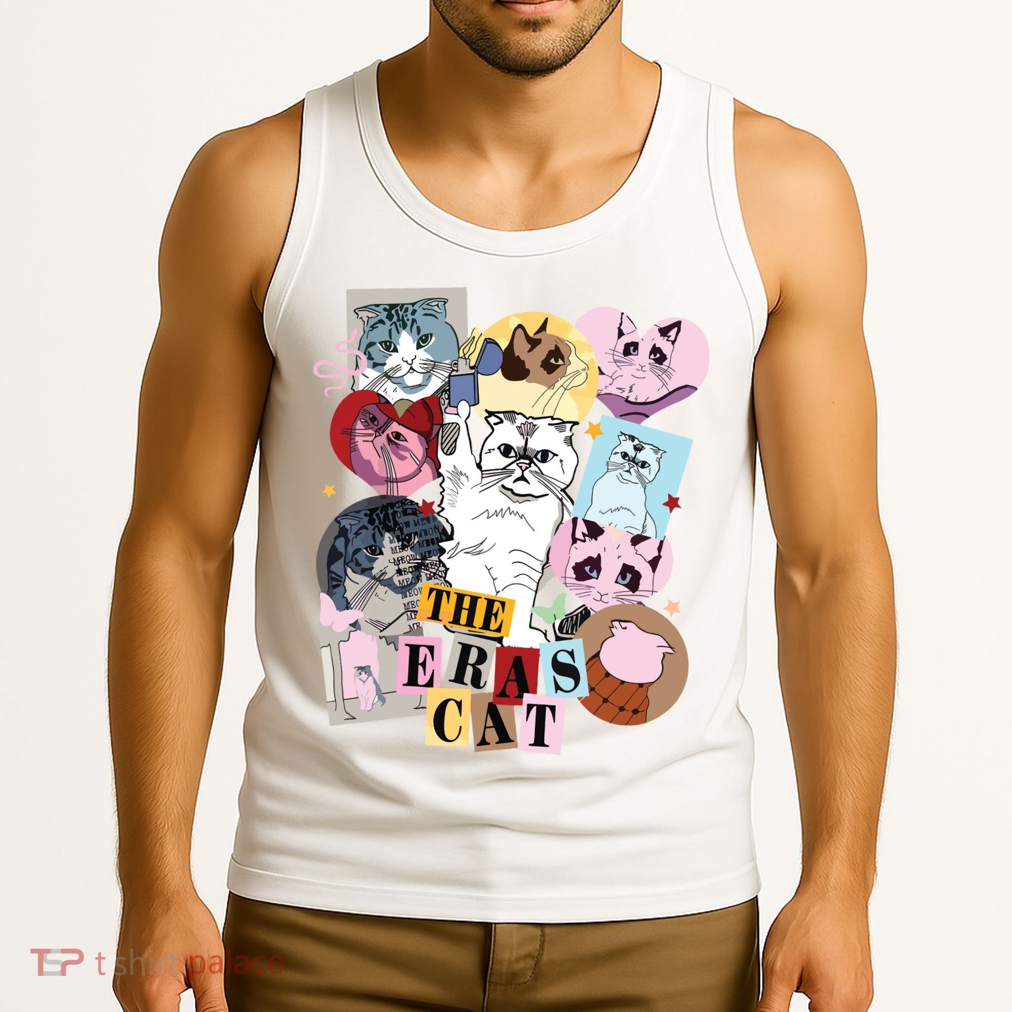 The Cat Eras In My Cat Mom Era Cat Lover Tank Top