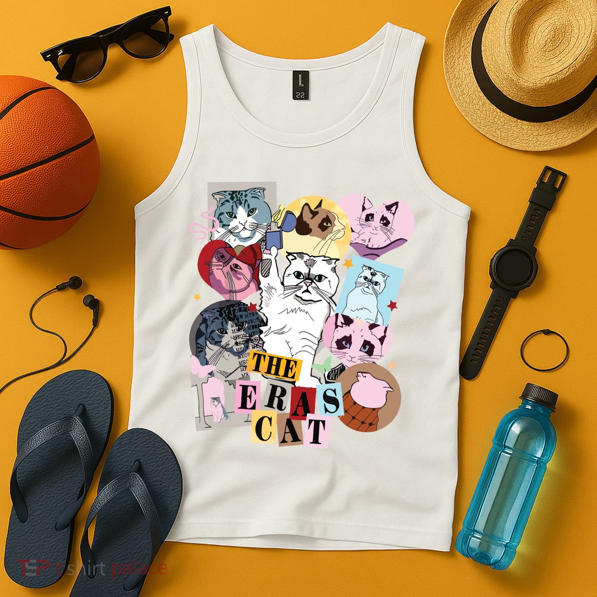 The Cat Eras In My Cat Mom Era Cat Lover Tank Top