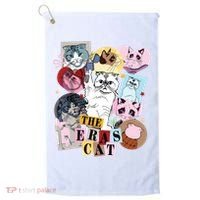 The Cat Eras In My Cat Mom Era Cat Lover Golf Towel thumb 0