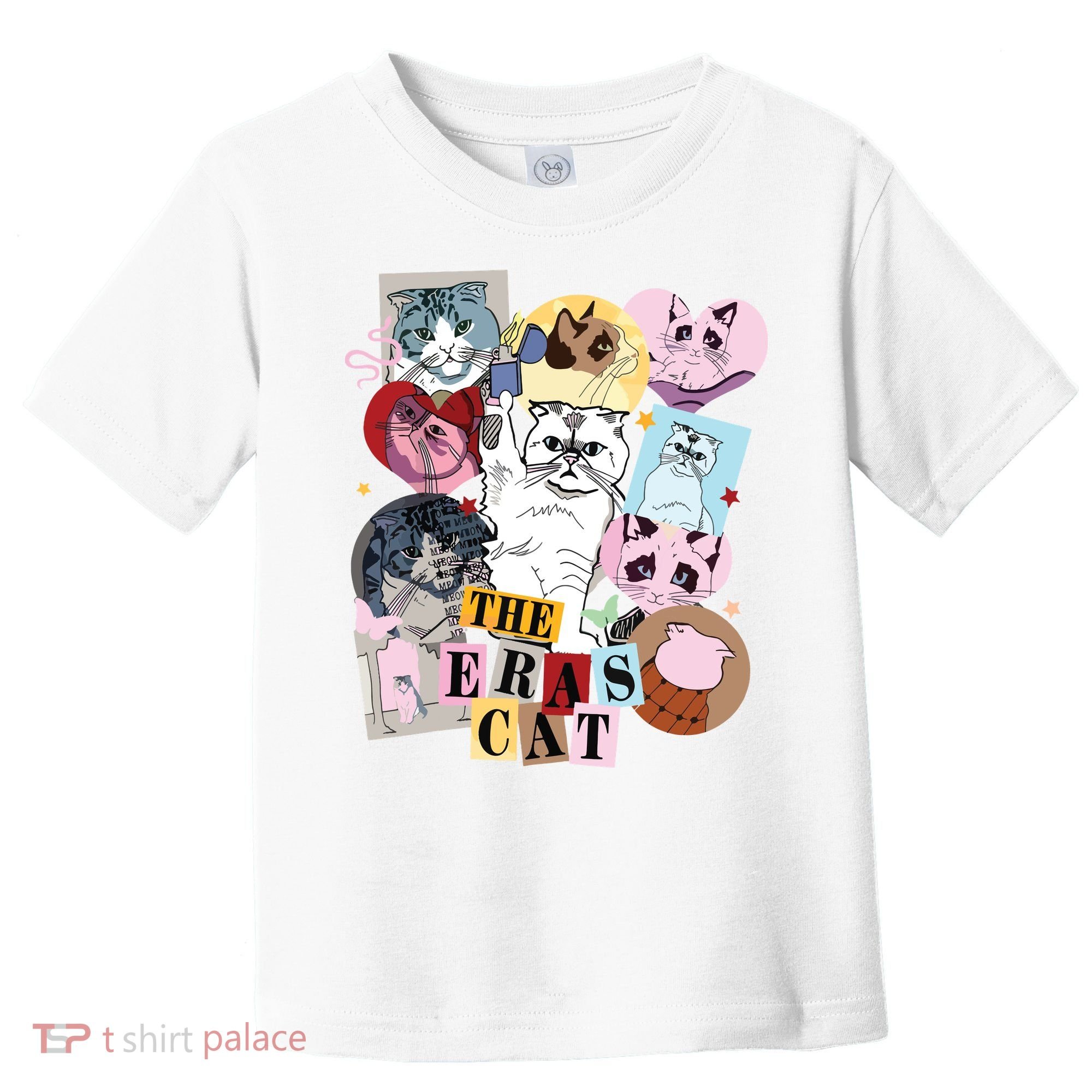 The Cat Eras In My Cat Mom Era Cat Lover Toddler T-Shirt