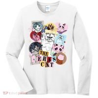 The Cat Eras In My Cat Mom Era Cat Lover Women's Long Sleeve Shirt thumb 0