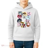 The Cat Eras In My Cat Mom Era Cat Lover Kids Hoodie thumb 4