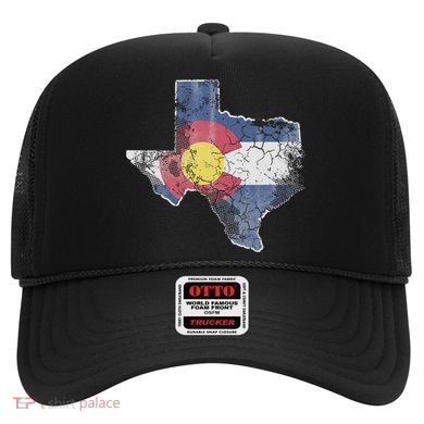 Texas Colorado Flag Family Hat