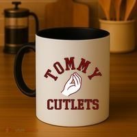 Tommy Cutlets Funny Italian Hand Football Coffee Mug thumb 4