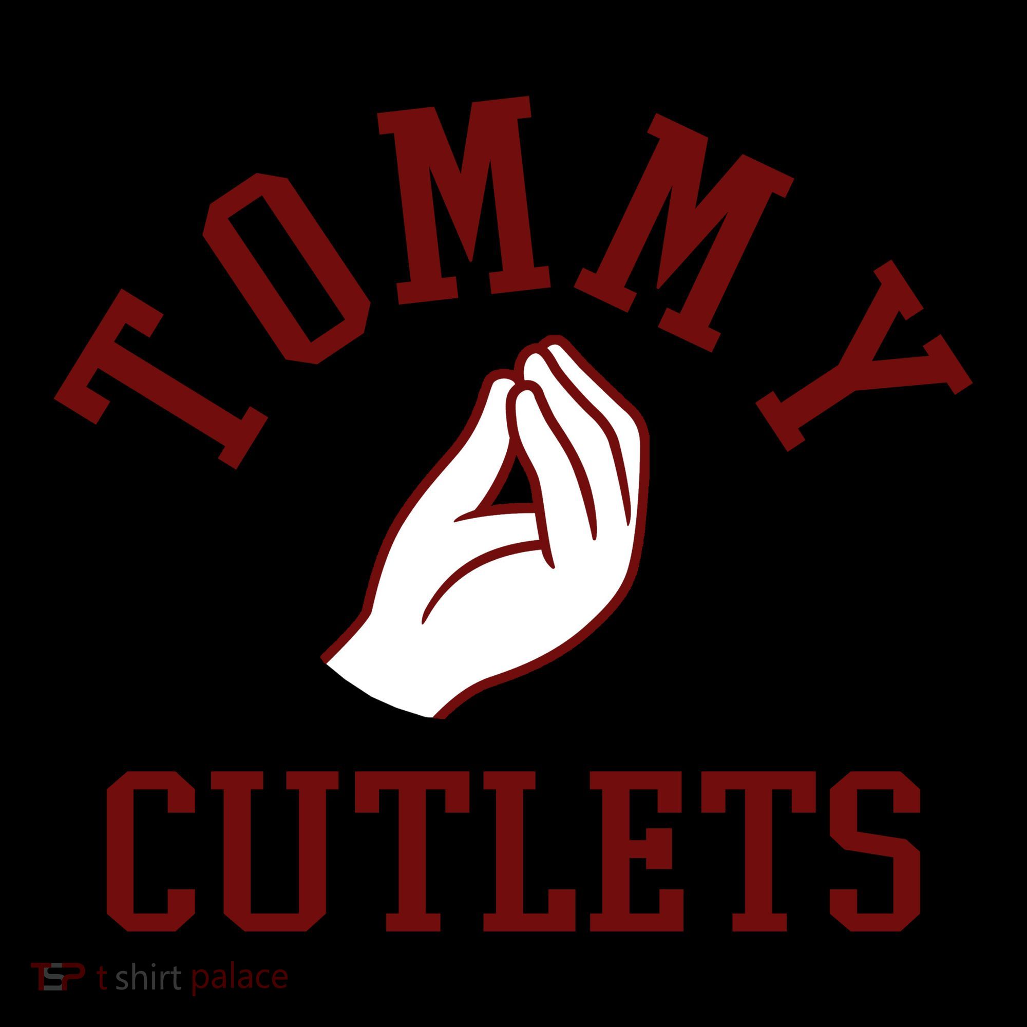 Tommy Cutlets Funny Italian Hand Football Coffee Mug