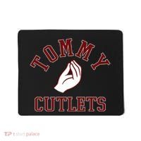 Tommy Cutlets Funny Italian Hand Football Mousepad thumb 0