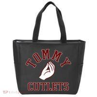 Tommy Cutlets Funny Italian Hand Football Tote Bag thumb 0