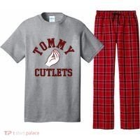 Tommy Cutlets Funny Italian Hand Football Pajama Set thumb 0