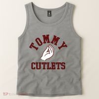 Tommy Cutlets Funny Italian Hand Football Tank Top thumb 2