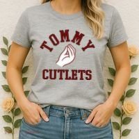 Tommy Cutlets Funny Italian Hand Football Women's T-Shirt thumb 2