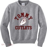 Tommy Cutlets Funny Italian Hand Football Kids Sweatshirt thumb 0