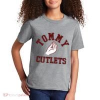 Tommy Cutlets Funny Italian Hand Football Kids T-Shirt thumb 2