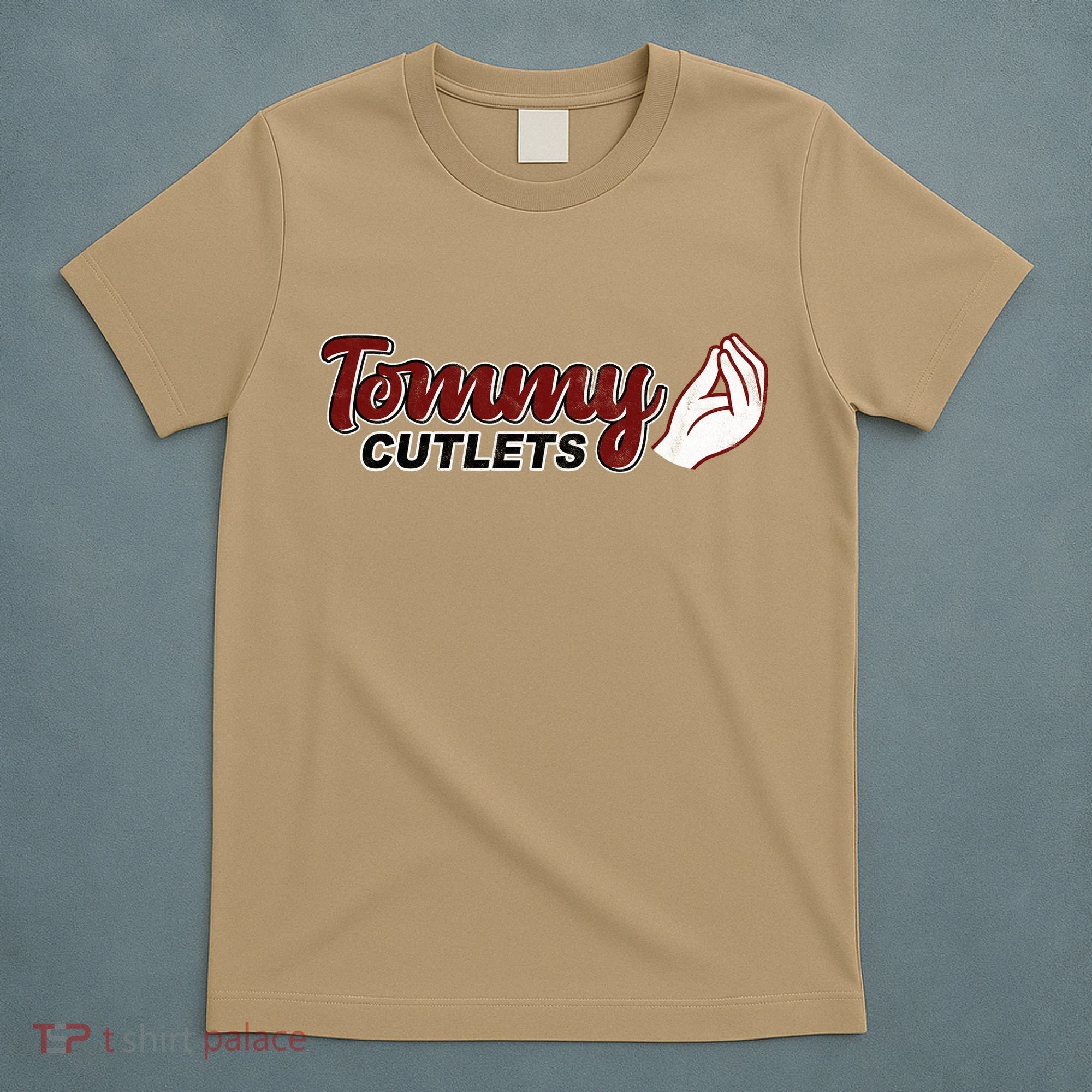 Tommy Cutlets Football Quarterback Funny Vintage T-Shirt
