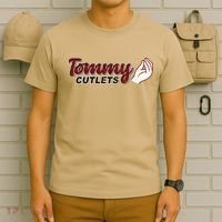 Tommy Cutlets Football Quarterback Funny Vintage T-Shirt thumb 6
