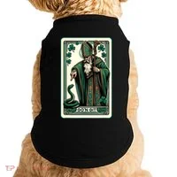 Tarot Card Funny St Patricks Day Gon Git St Patrick Doggie Tank thumb 0