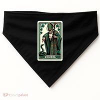 Tarot Card Funny St Patricks Day Gon Git St Patrick USA-Made Doggie Bandana thumb 0
